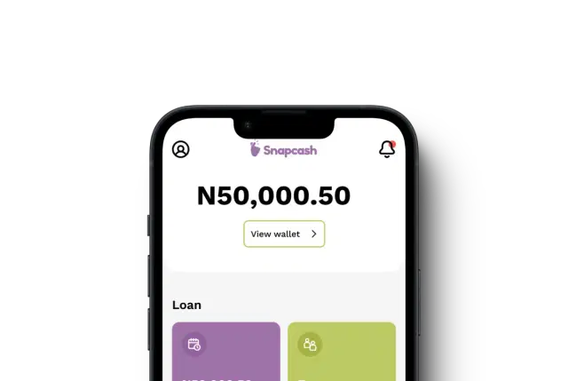 Sign up and apply for a loan